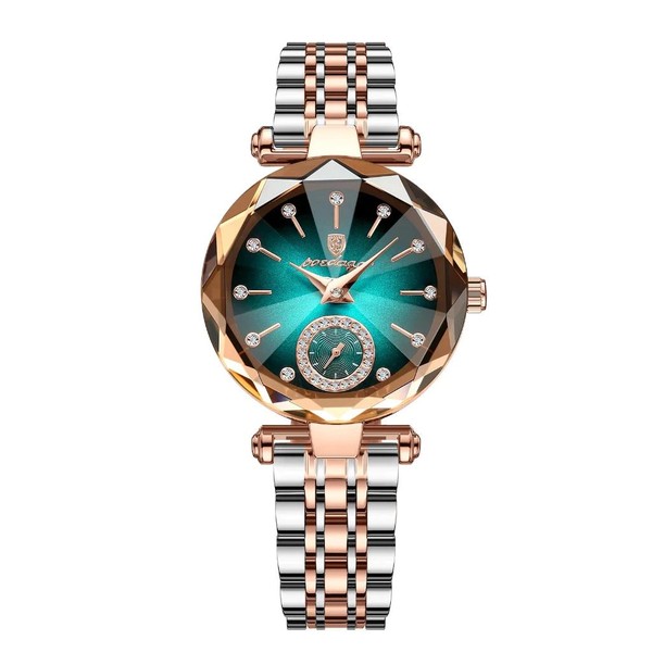 Relógio feminino elegante luxo Poedagar