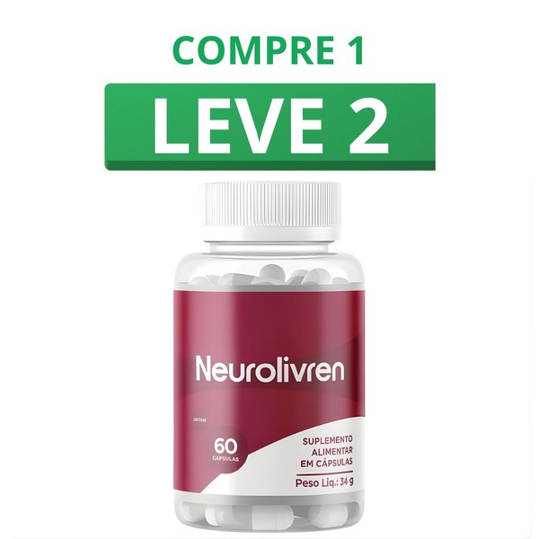 Neurolivren 60 Cápsulas + Frete Grátis