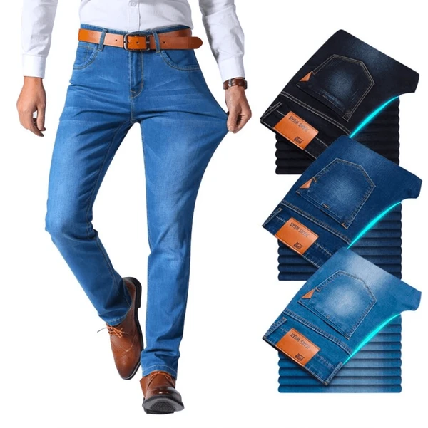 Calça Jeans Premium Masculina Ultra Flex [SUPER CONFORTÁVEL] 