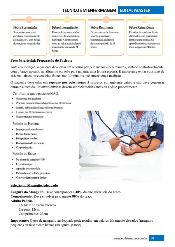 Técnico em Enfermagem - Ministério da Saúde