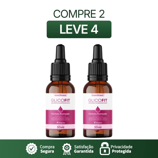 Glicofit - Compre 1 Leve 2 + Frete Grátis