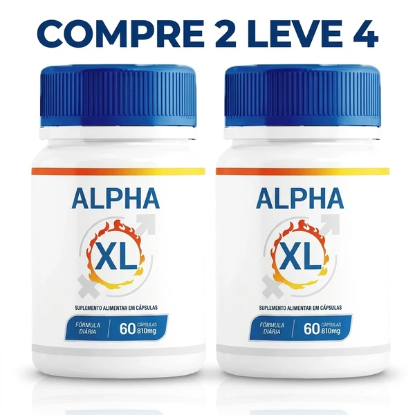 Alpha XL - Suplemento Alimentar - Promoção Exclusiva + Frete Grátis