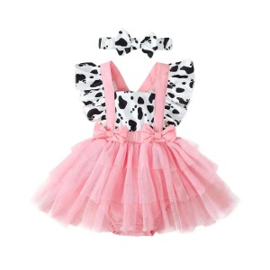 Vestido Tule Vaquinha
