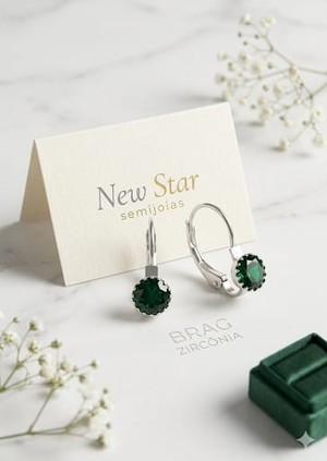 BRINCO NEW START ARGOLINHA DE ZIRCONIA ANTIALERGICO