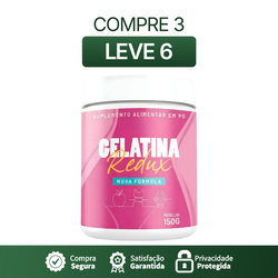 Gelatina Redux - Promoção + Frete Grátis