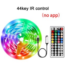 Luzes de tira led rgb 5m 10m 20m 30m luz da sala led com controle app fita flexível luces fita led para decoração do quarto