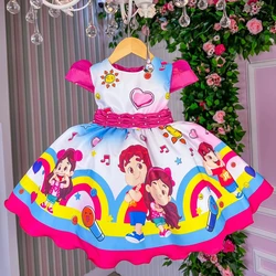 Vestido Temático Estampado - Maria Clara e JP 