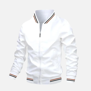 Jaqueta Casual Masculina com Zíperes Matezzo