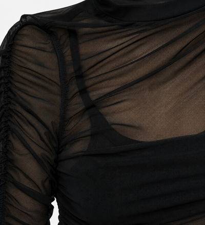 Body Kira Franzido Preto