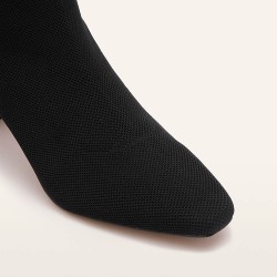 Melrose Black Knit