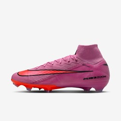 Chuteira Campo Nike Mercurial Superfly 10 Elite Rosa