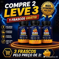 Duramax 60 Cápsulas - Oferta Compre 1 Leve 2 + Frete Grátis
