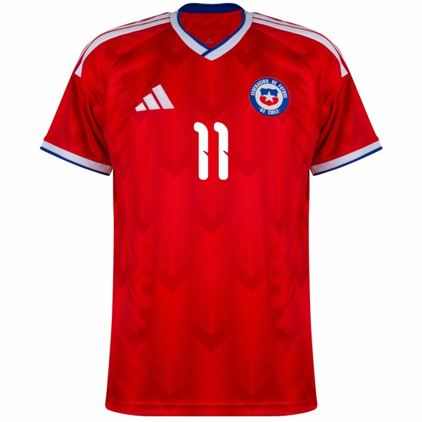 Camisa Seleção Chile Home 2026/27 Vargas 11