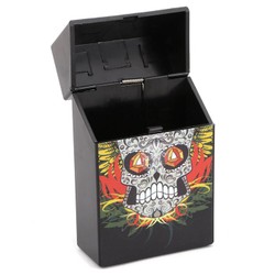 Cigarreira de Plástico - Caveira Mexicana 3