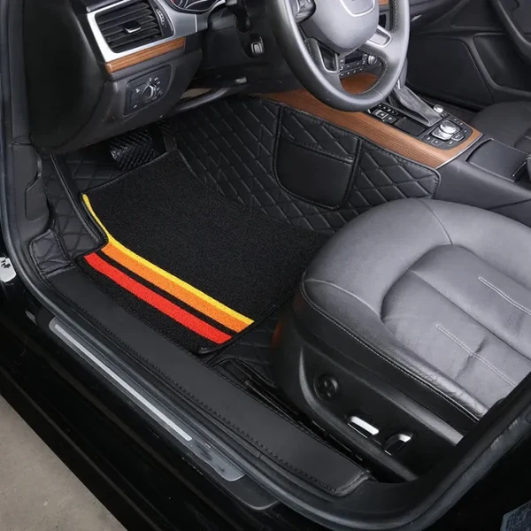 Conjunto Completo de Tapetes Automotivos Veluna Luxo e Conforto 2025 | Jogo de 4 Peças Premium | Liquidação