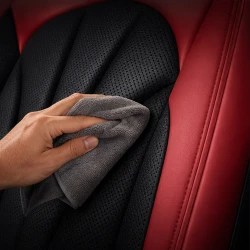 Kit Completo de Capas para Banco de Carro Aureon em Couro Legítimo Universal 5 Lugares Com Airbag + Tapetes e Capa de Volante