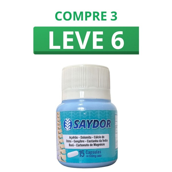 Saydor 15 Cápsulas + Frete Grátis