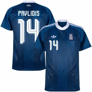 Camisa Seleção Grécia Away 2026/27 Pavlidis 14