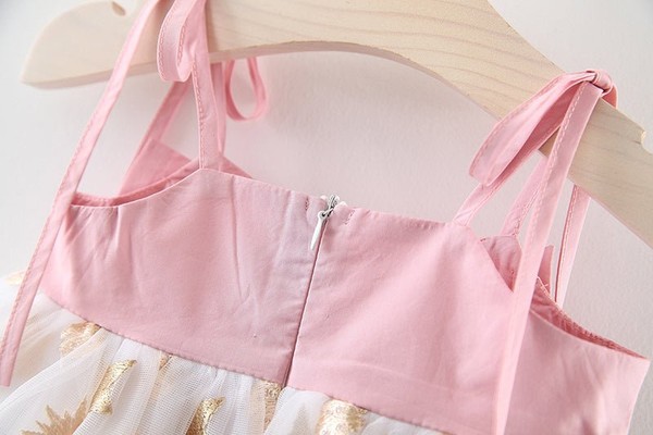 Vestido Tule Estrelinhas