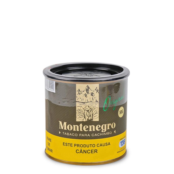 Fumo para Cachimbo Montenegro Original - Lt (50g)