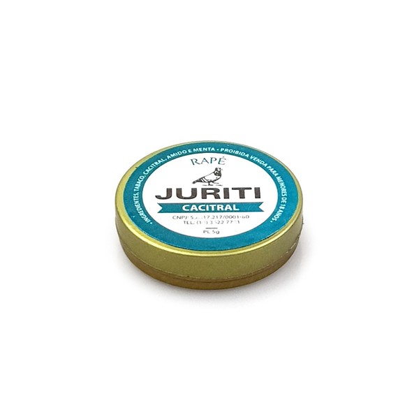 Rapé Juriti Cacitral - Lata 5g