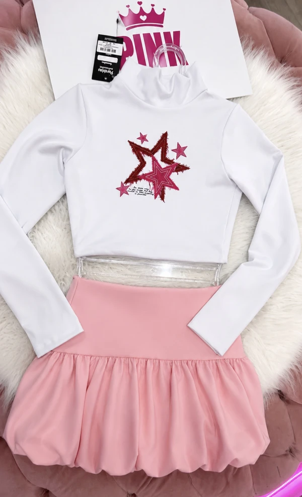 CONJUNTO BALONE ROSA