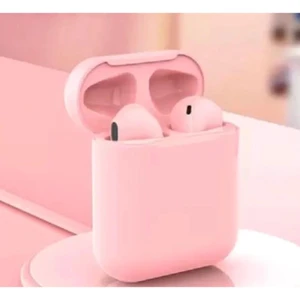 Fone de ouvido bluetooth colorido i12 com controle de toque