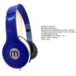 KAPBOM KA 869 Fone de ouvido com microfone e fone de ouvido com fio