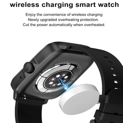 Relógio Smartwatch DT102, NFC, Notificação de aplicativos, Assistente de Voz IA, Tela HD 1.9