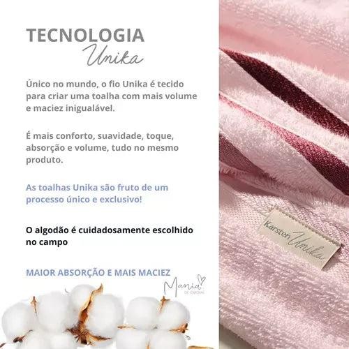 10 Peças Toalhas Banho Gigante Fio Penteado Lumina KIT — foto 3