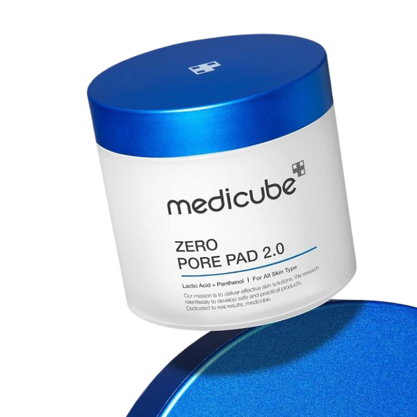 Medicube Zero Pore Pad 2.0 - Tônico Esfoliante em Disco para Poros Visivelmente Menores - Frete Grátis