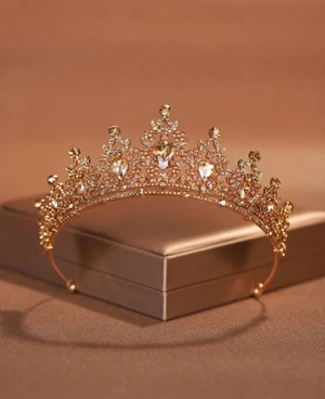 Tiara Luxuosa Coroa - Pedrarias 