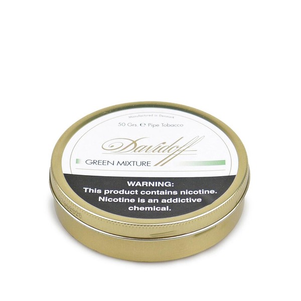 Fumo para Cachimbo Davidoff Green Mixture - Lt (50g)