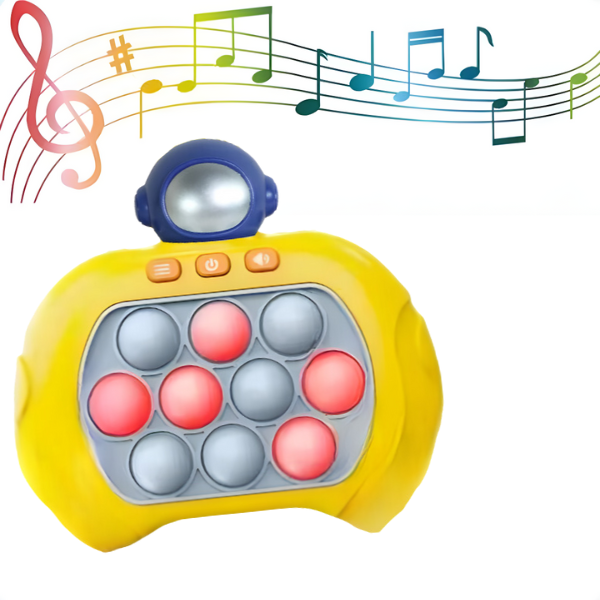 Minigame Pop-it jogo Machine game Fidget Toys (AMARELO)