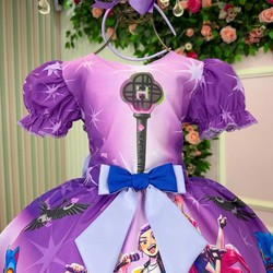Vestido Temático - Guerreiras do K-pop  