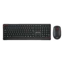 Kit Teclado Com Mouse Sem Fio K-W70BK Preto C3Tech