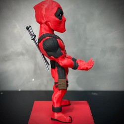 Suporte Premium Para Controle de Playstation e Xbox Deadpool de luxo pintado a mão Pronta Entrega com chaveiro de brinde