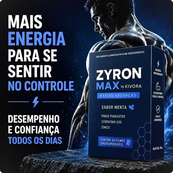 Zyron Max - Compre 1 Leve 2 + Frete Grátis