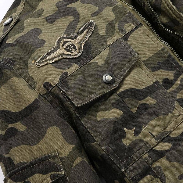 Jaqueta Masculina Camuflada