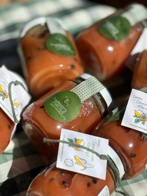 Geleia Artesanal De Banana Com Maracujá