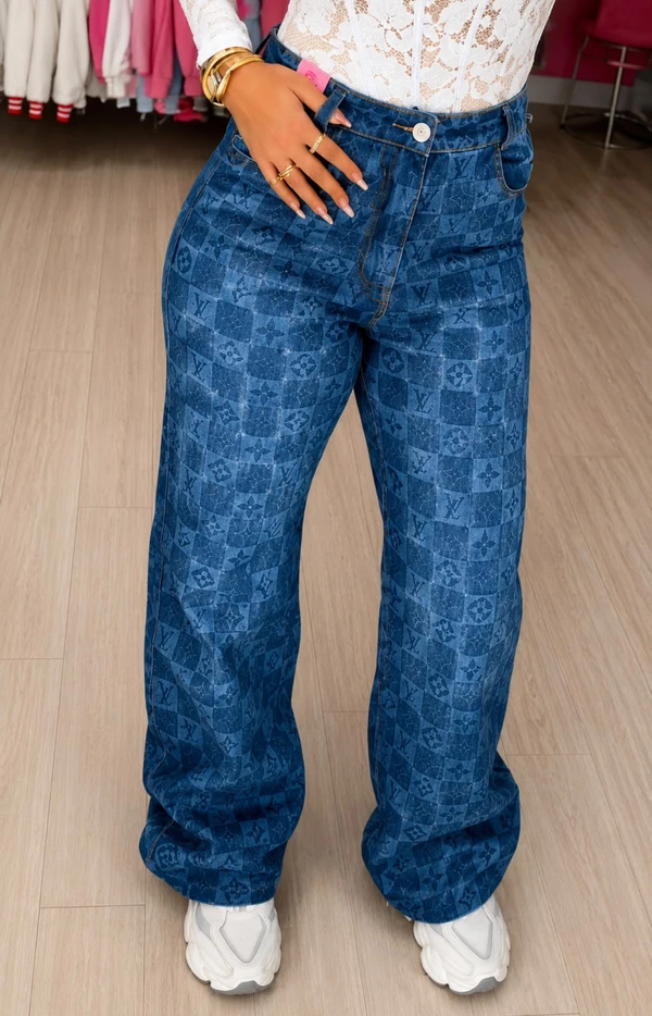 Calça Wedleg LV Clara 