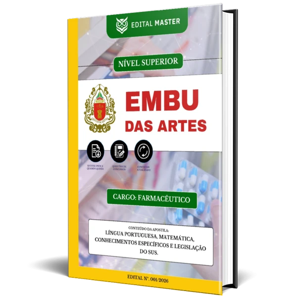 Farmacêutico - Embu das Artes SP