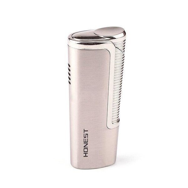 Isqueiro Maçarico Honest 232 - Prata (1 Chama)