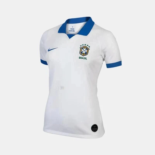 Camisa Feminina Seleção Brasileira 2019/20 Branco