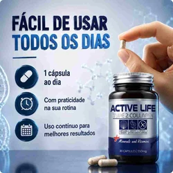 Active Life - Mobilidade e conforto para sua rotina - Kit com 2 frascos