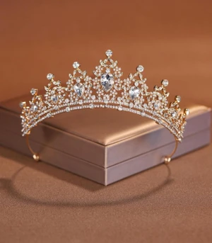 Tiara Luxuosa Coroa - Pedrarias 