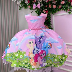 Vestido Temático - My Little Poney 