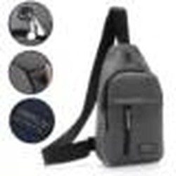 Mochila masculina bolsa impermeável de ombro pequena enviar cor aleatória