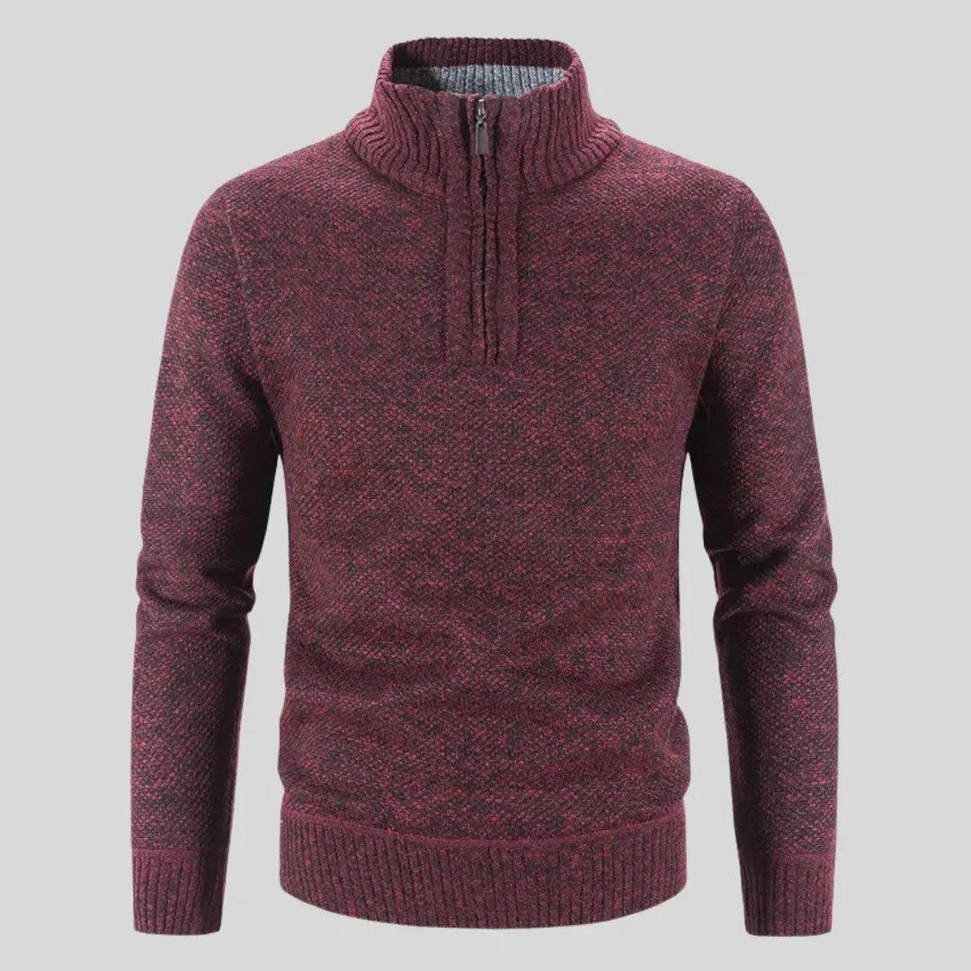 Suéter Masculino Tricot com Zíper - Senhor Classico