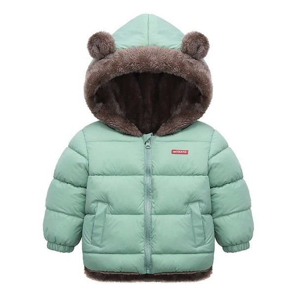 Jaqueta Infantil Puffer Peluciada - Bear
